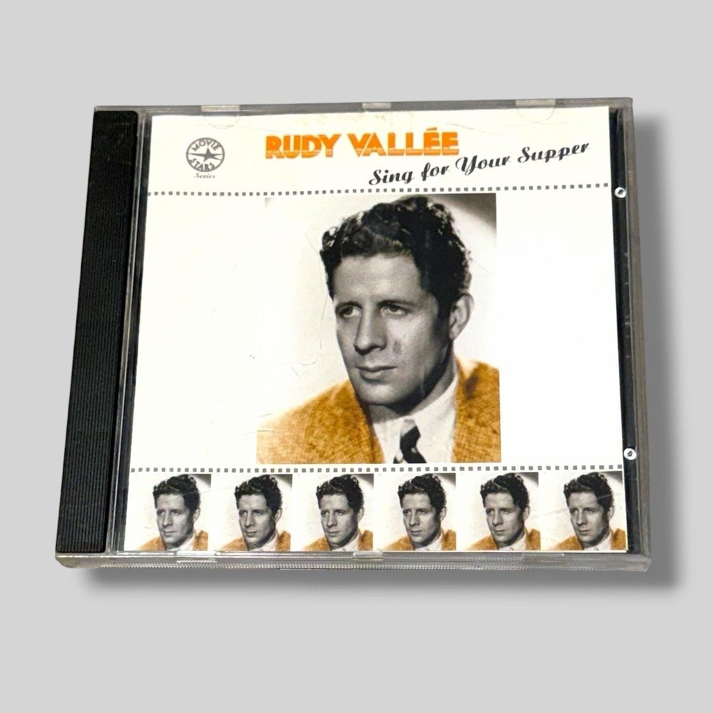 Rudy Vallée Sing for Your Supper 1989 Vocal Jazz Big Band CD